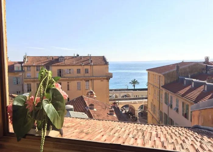 Gilly 4 - F2 Exceptionnel, Vue Mer, Moderne, Climatisation ,Vieux-Nice